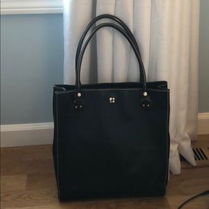 Vintage Kate Spade North South Leather Tote